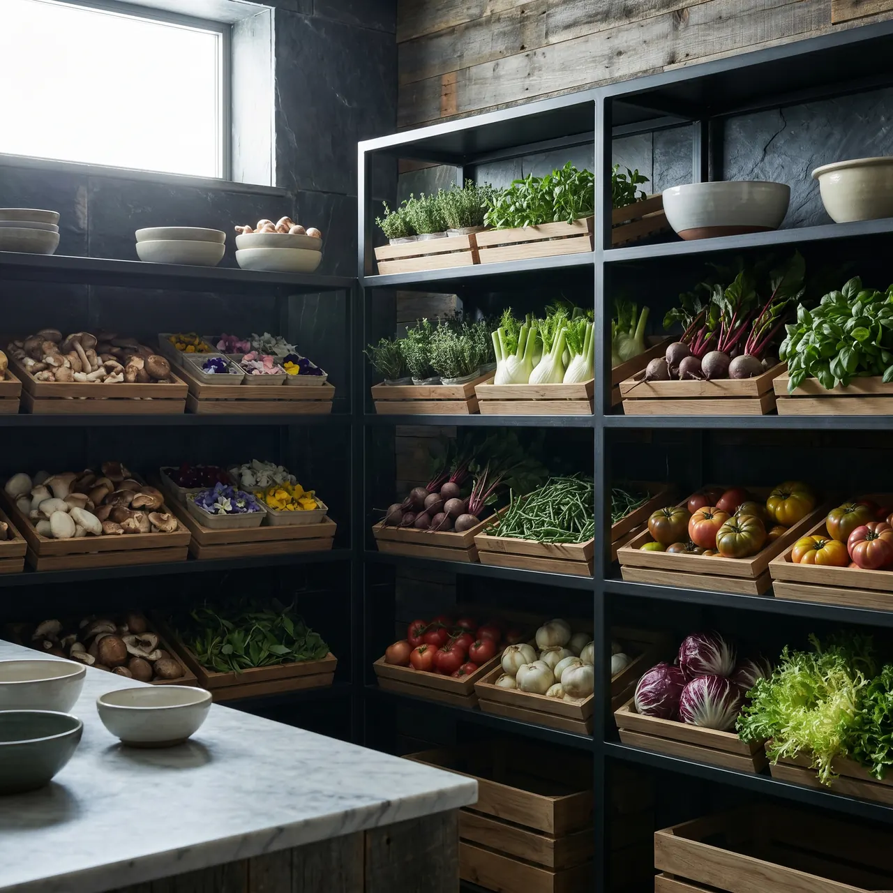 Bodega y cámara de conservación de producto fresco